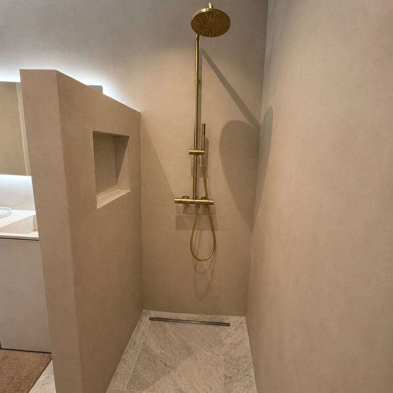 The bathroom